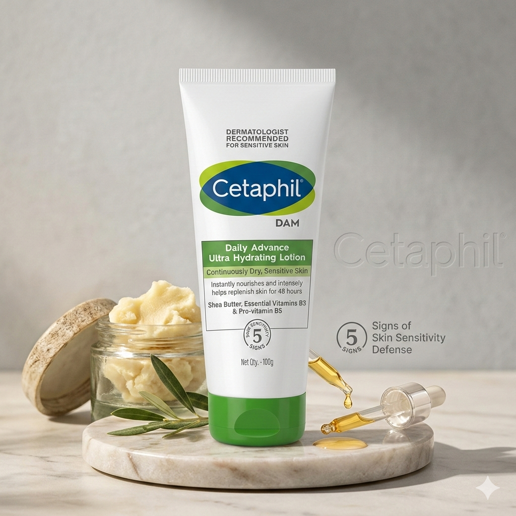 Cetaphil Dam Advance Ultra Hydrating Lotion For All Skin 100g