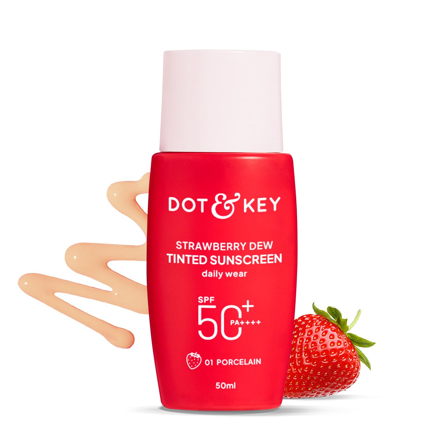 Dot & Key Strawberry Dew Tinted Sunscreen SPF 50+ Pa++++