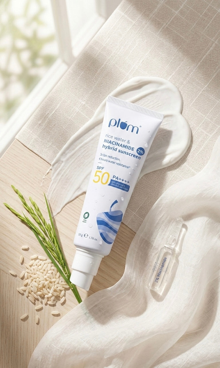Plum 2% Niacinamide & Rice Water SPF 50 PA++++