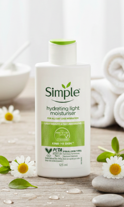 Simple Kind To Skin Hydrating Light Moisturiser Lotion 125ml
