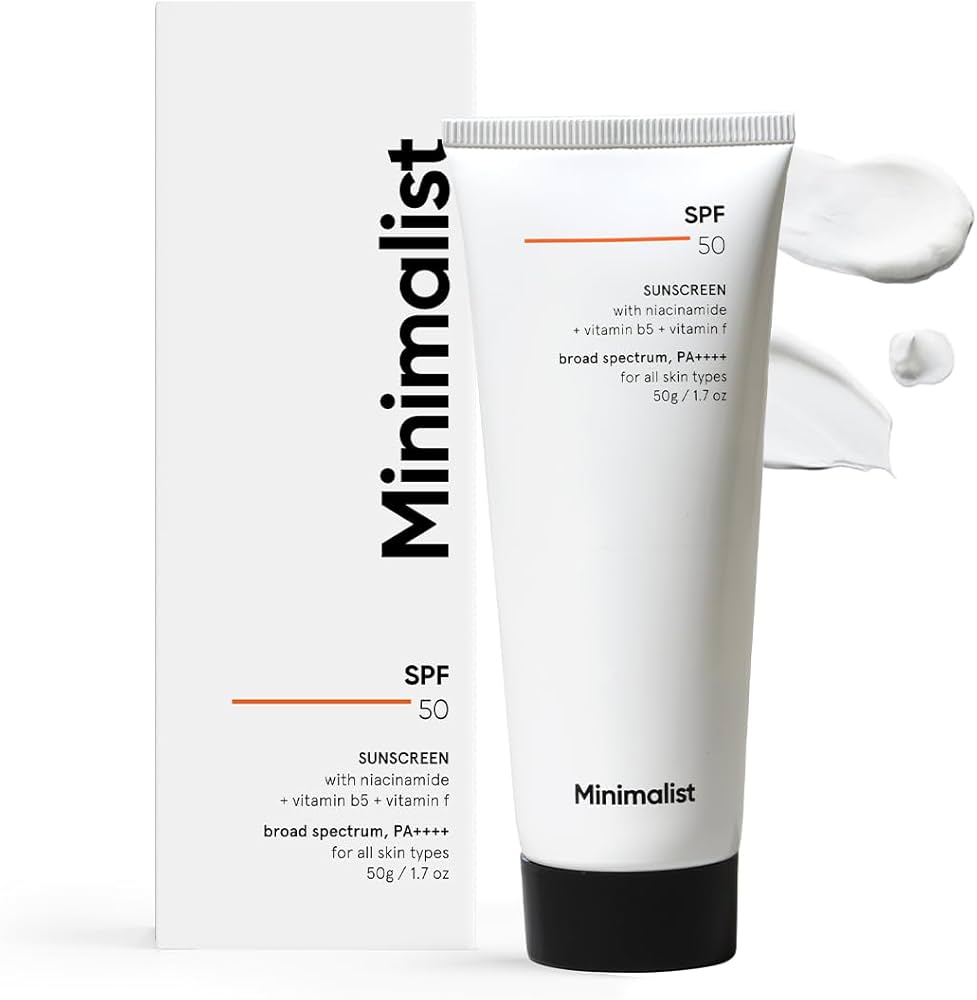 Minimalist Cream Sunscreen SPF 50