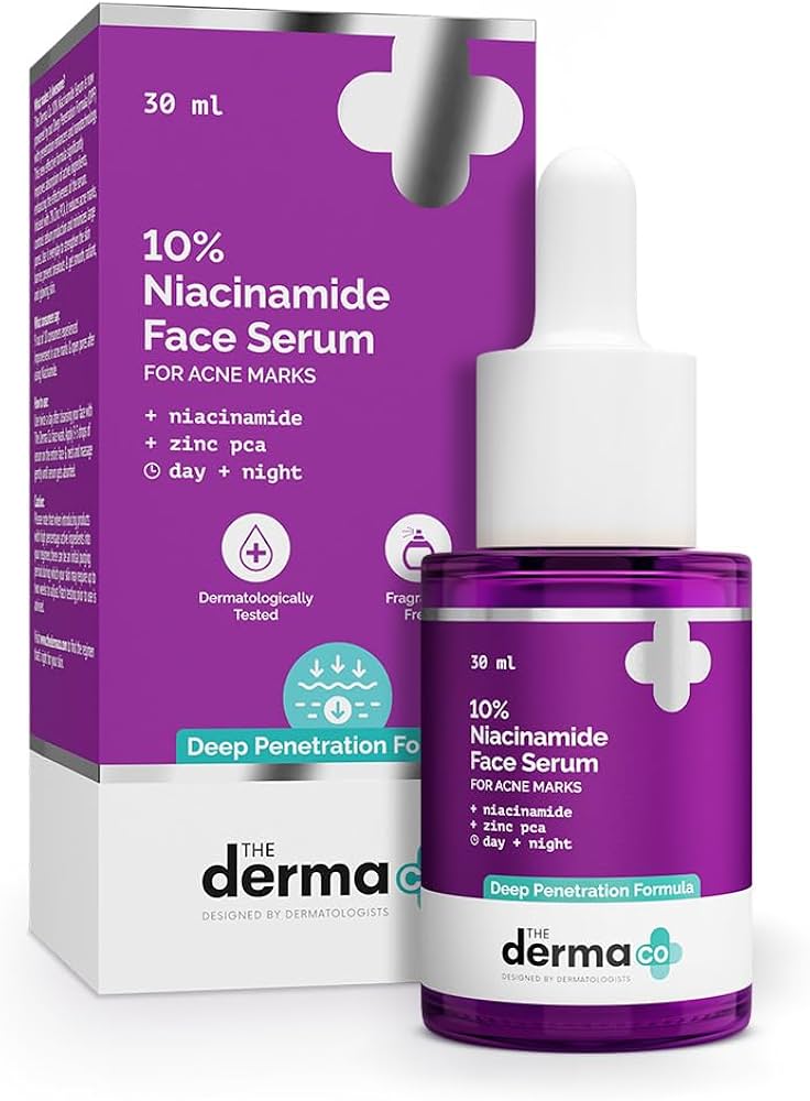 The Derma Co 10% Niacinamide Serum with 2% Zinc