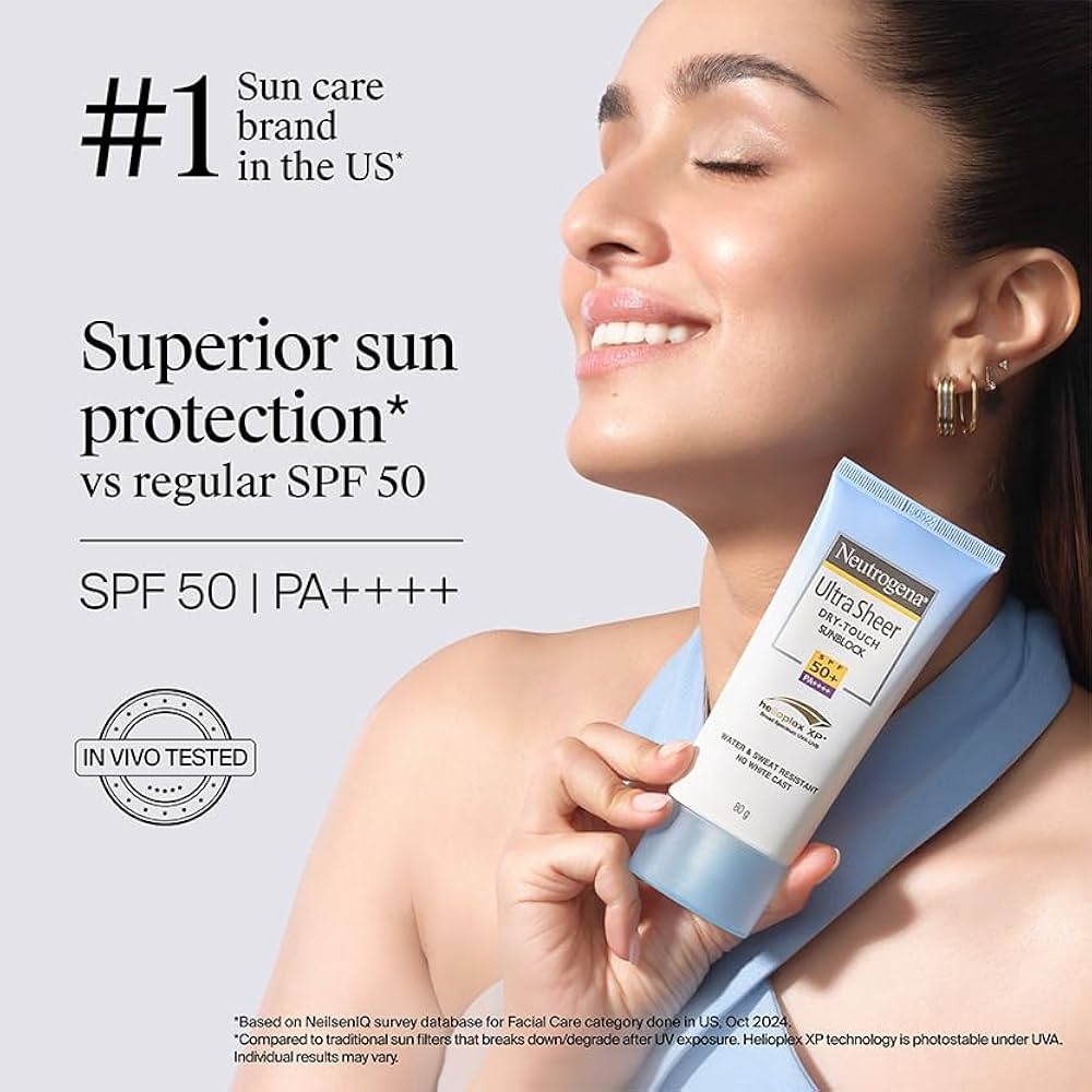 Neutrogena Ultrasheer Sunscreen SPF 50+ PA++++