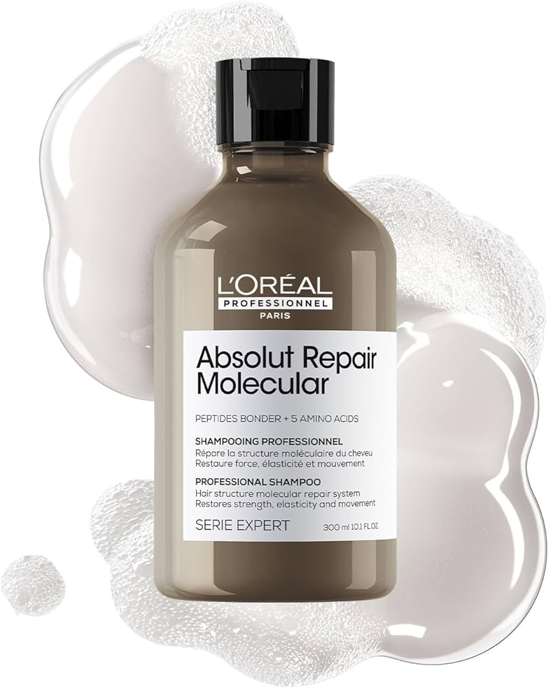 L'Oréal Professionnel Absolut Repair Mo-Free Deep Repairing Shampoo for Damaged Hair-300 ml