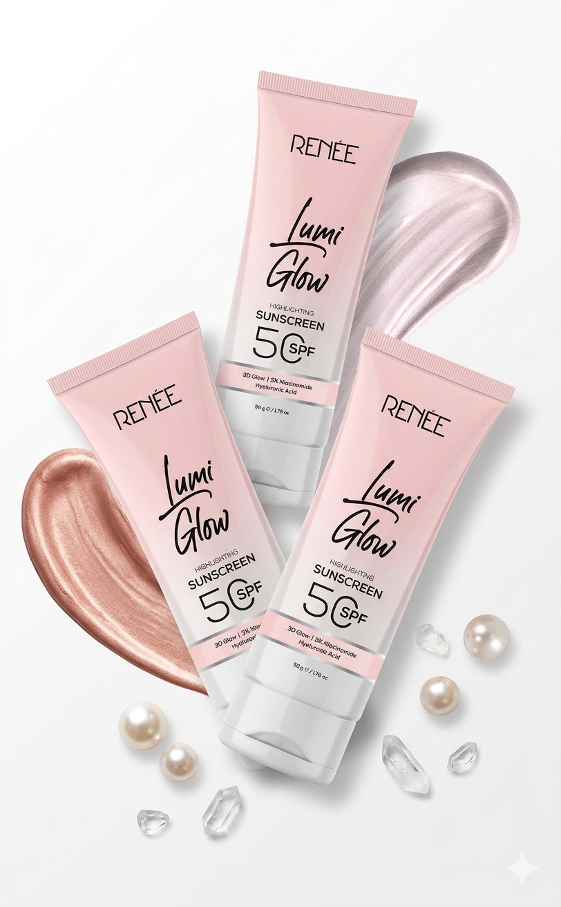 RENEE Lumi Glow Sunscreen SPF 50 -50gms