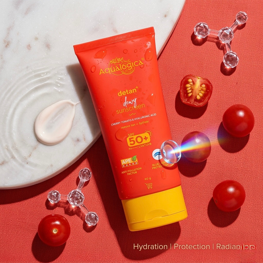 Aqualogica Detan+ Dewy Sunscreen SPF 50+ PA++++