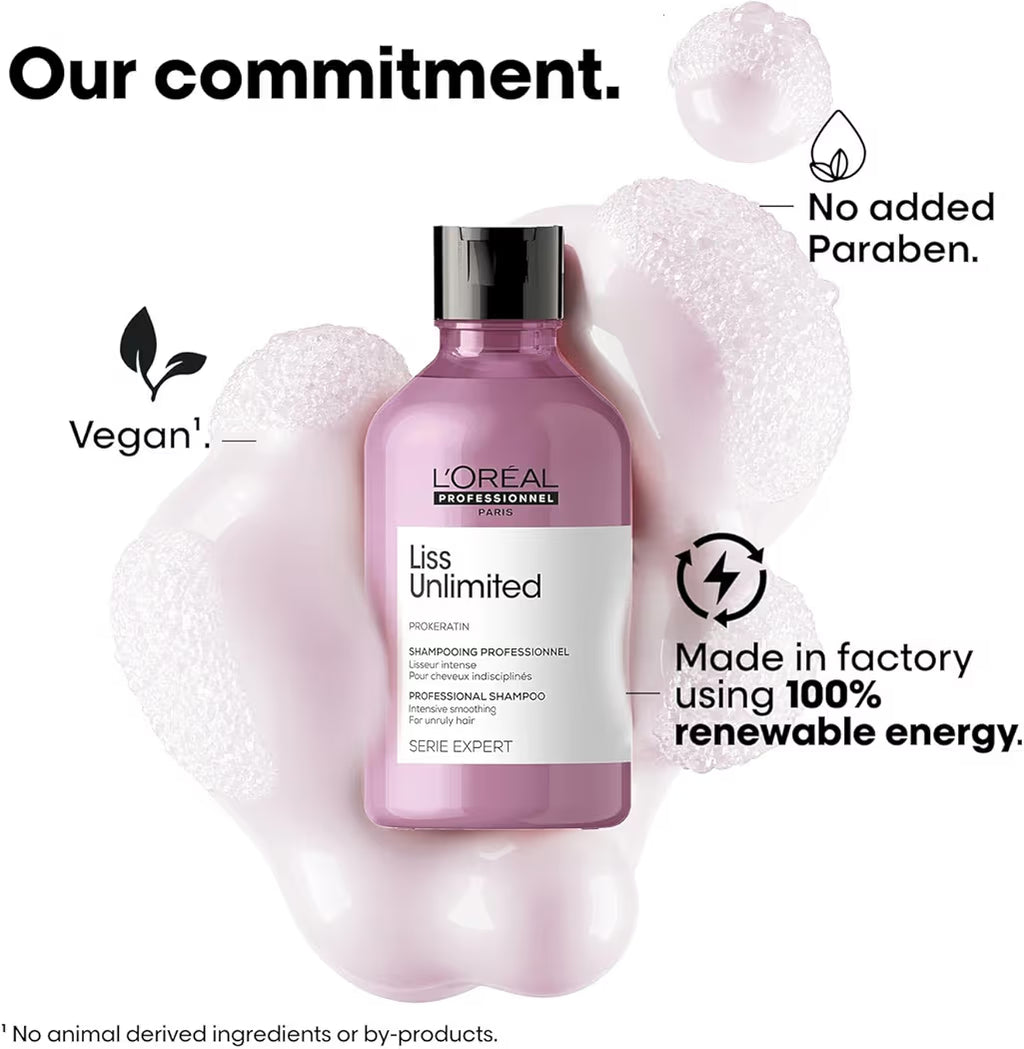 L'Oréal Professionnel Paris Unlimited Shampoo for Frizzy & Unruly Hair - 300ml