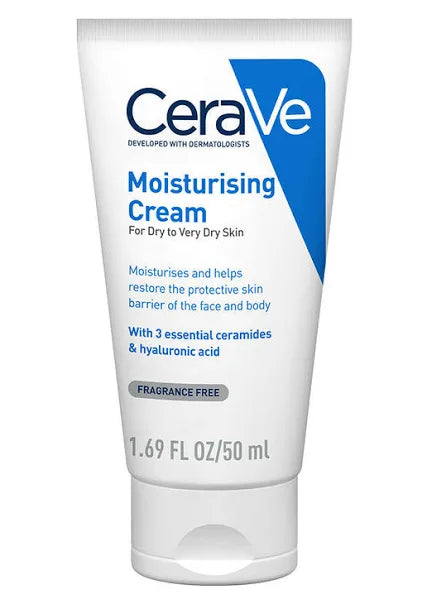 CeraVe Moisturizing Cream For Dry To Very Dry Skin (50ml)