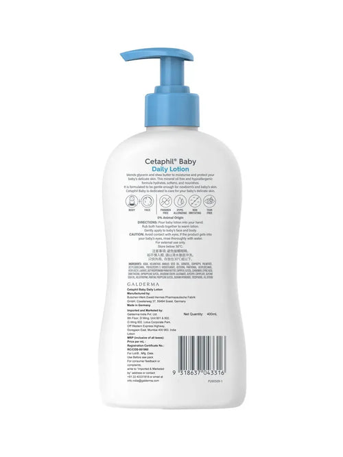 CETAPHIL BABY DAILY LOTION (400ML)