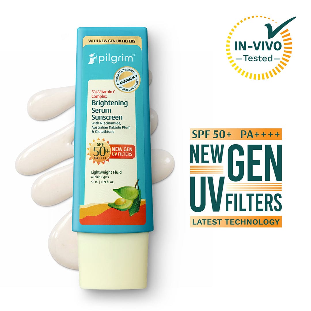 Pilgrim 5% Vitamin C Serum Sunscreen SPF 50+ PA++++